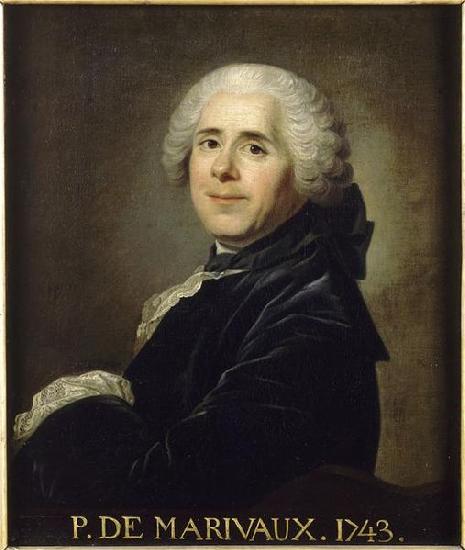 Jean Baptiste van Loo Portrait of Pierre Carlet de Chamblain de Marivaux France oil painting art